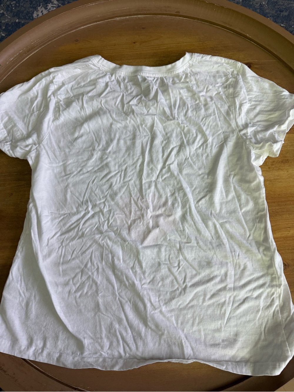 Hello Kitty White Tee with Pink Heart and Bow Graphic - Picture 3 of 3